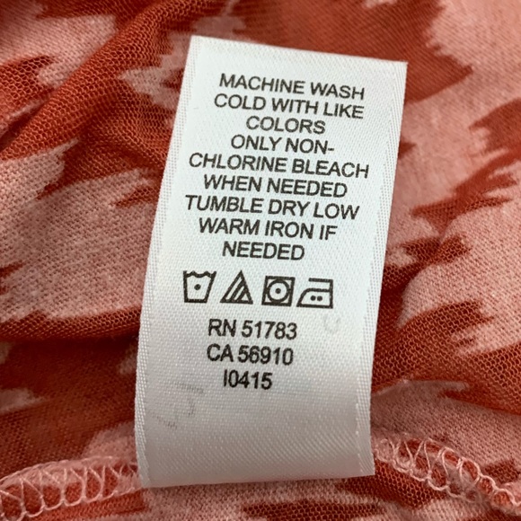 Maurice Pink Lace 3/4 Sleeve Crew Neck - Picture 5 of 5